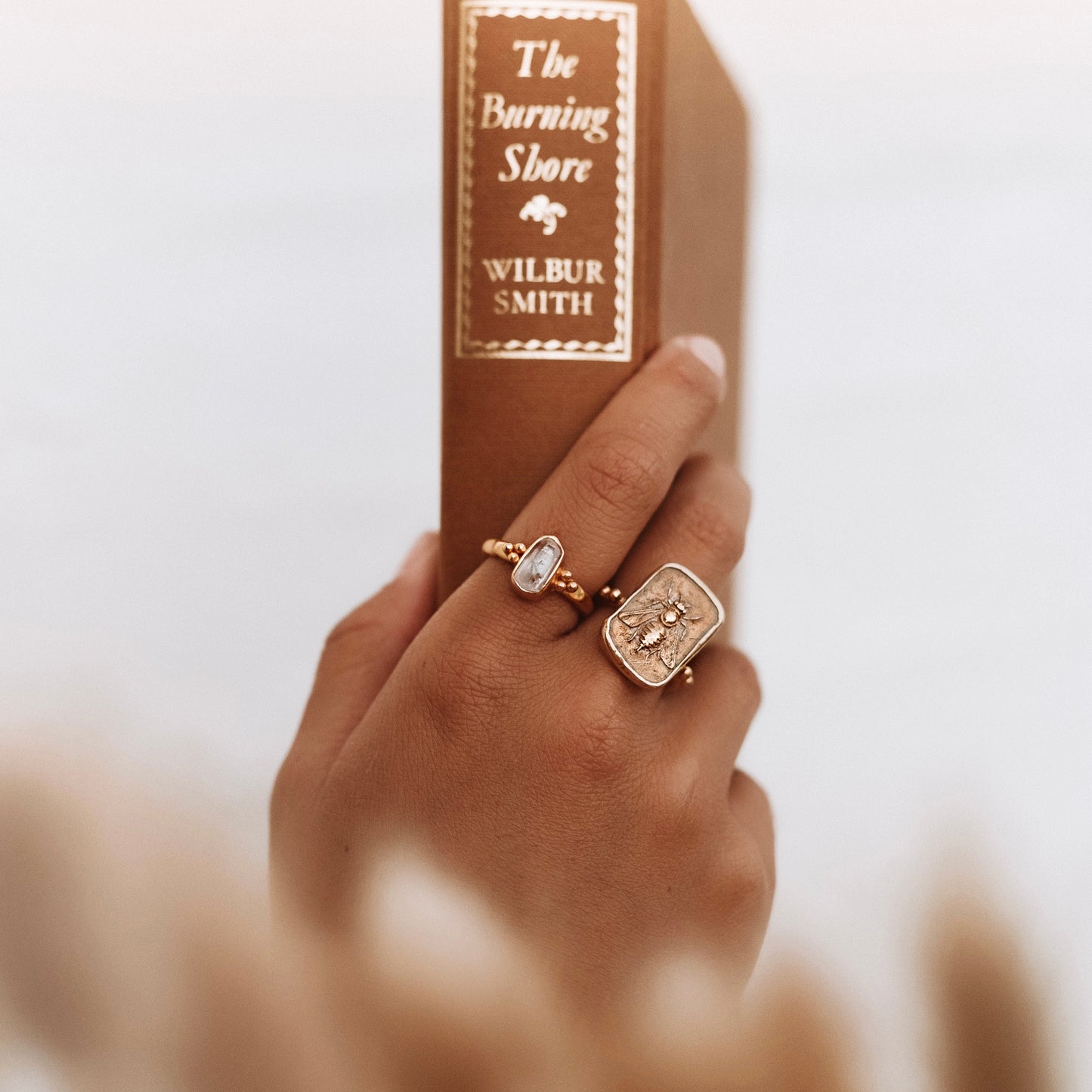 Herkimer Diamond Ring