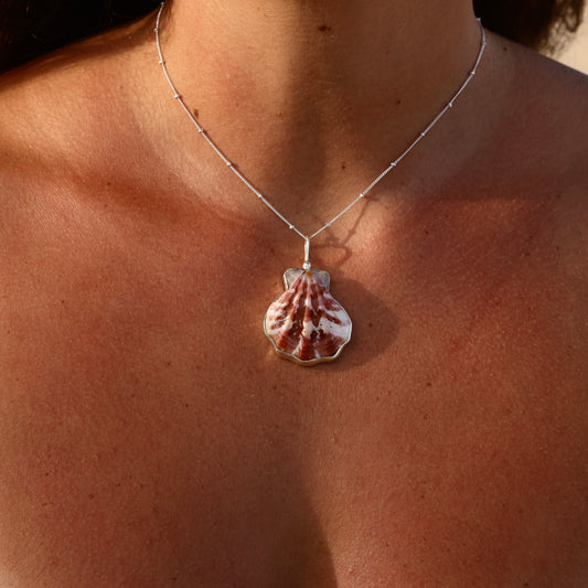 Large Decatopecten Necklace