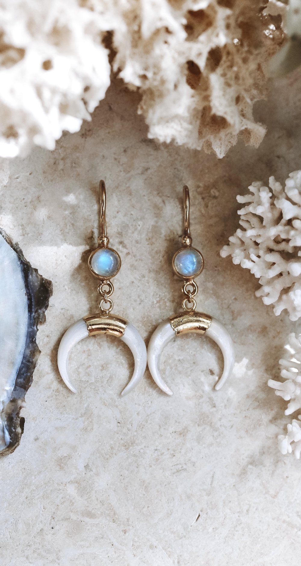 Moon Crescent Earrings