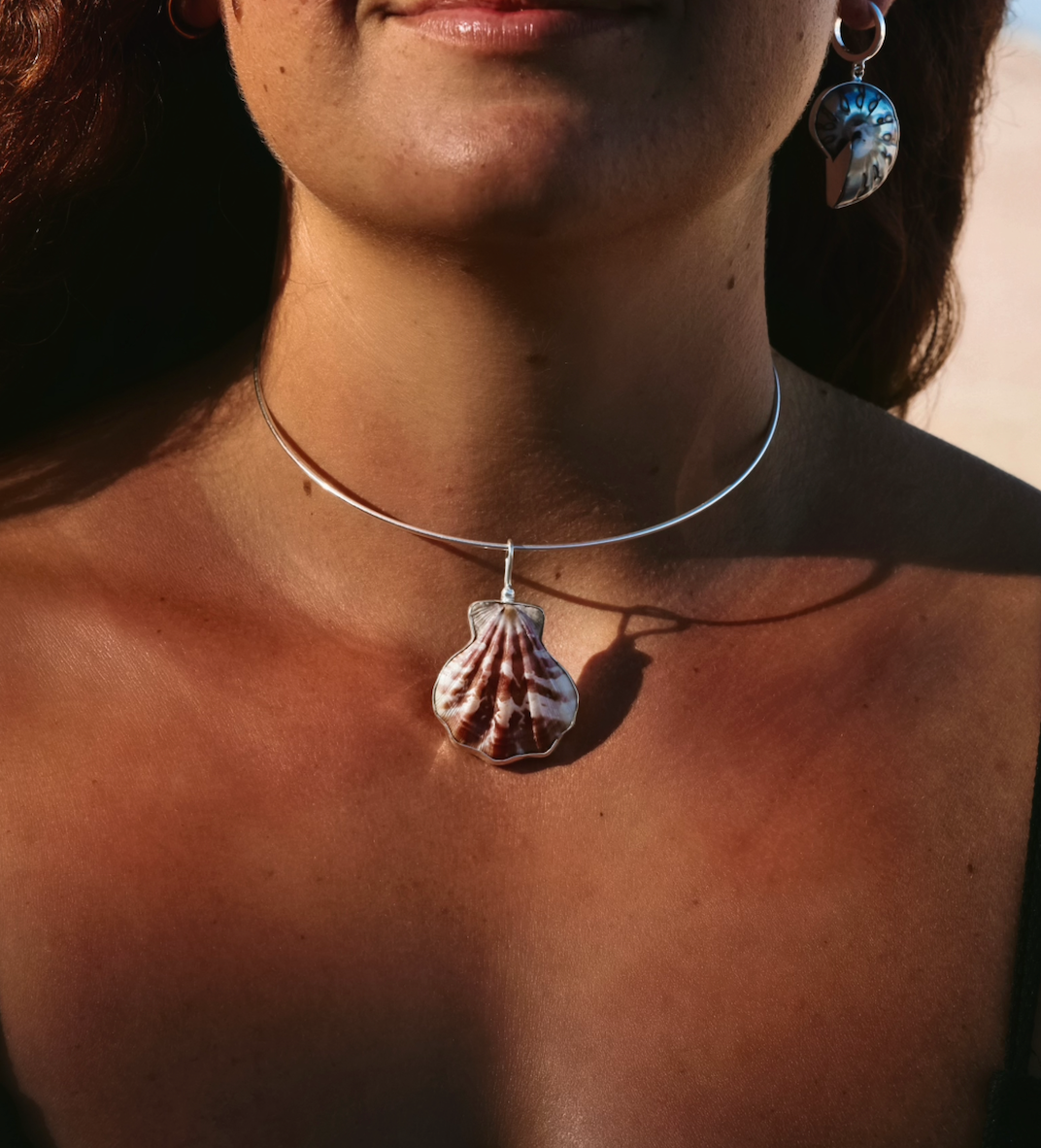 Large Decatopecten Necklace